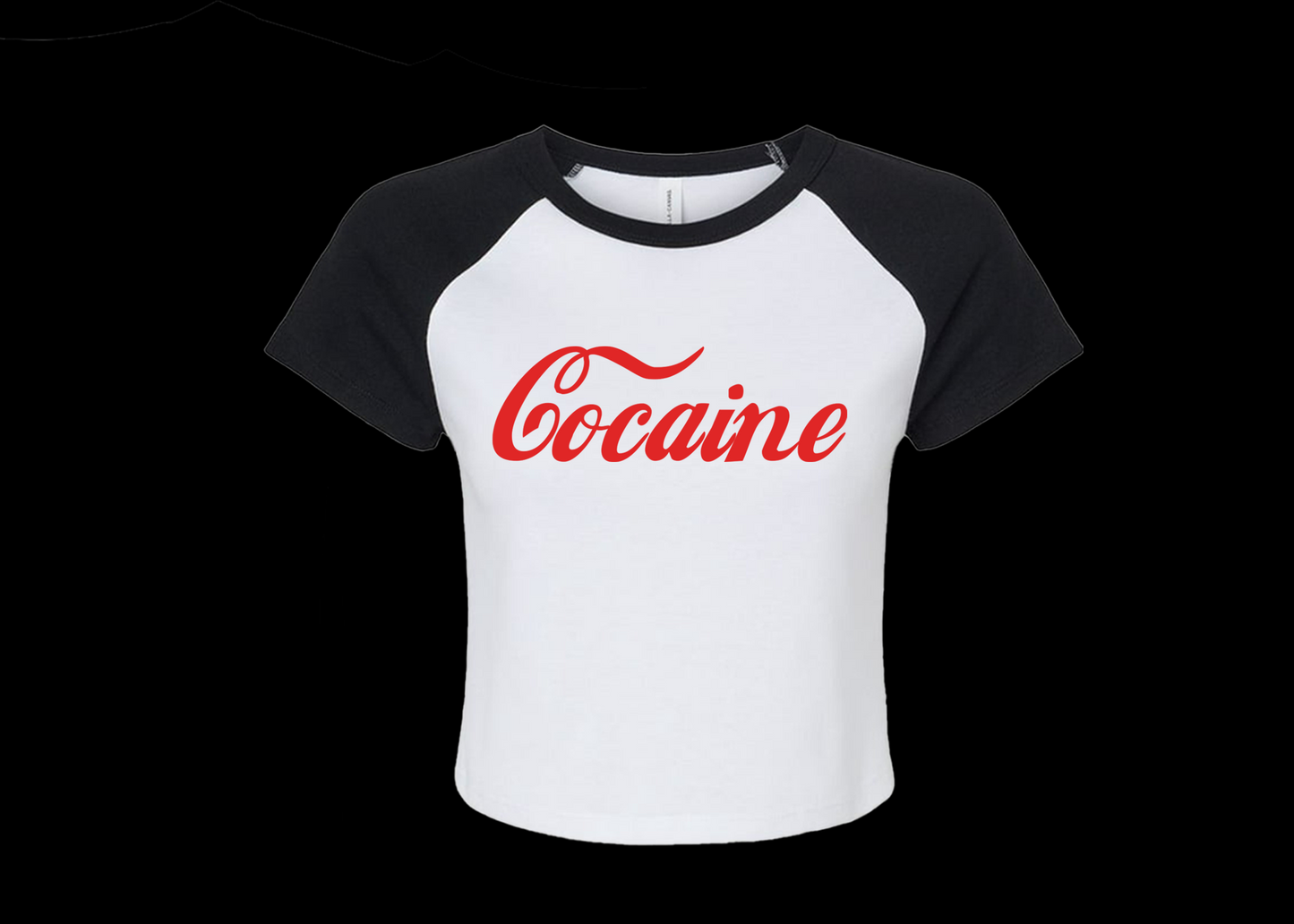 Cocaine - Cropped Tee
